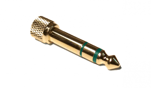 Screwable headphone adapter, M8